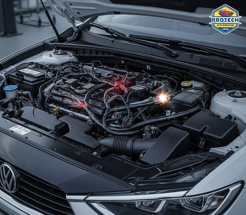 Lỗi hệ thống điện hoặc chập mạch