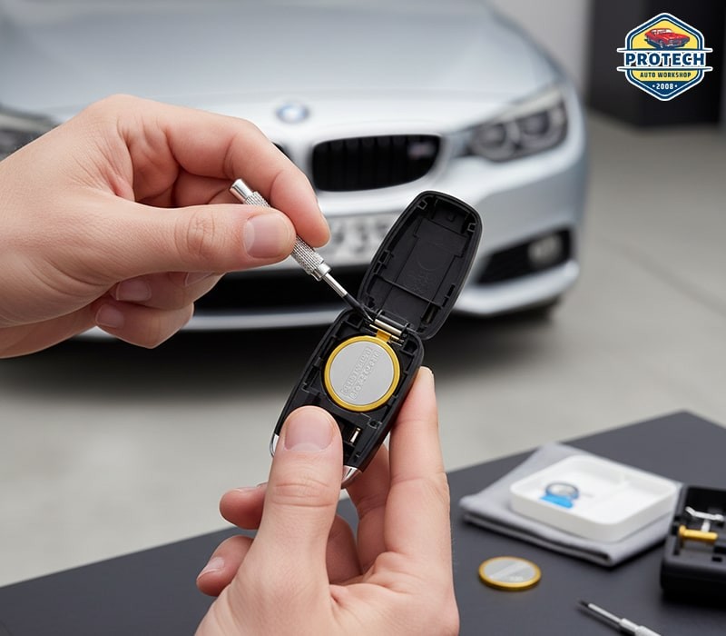 Kiểm tra và thay pin chìa khóa định kỳ