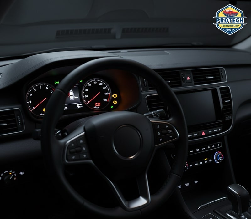 Các đèn báo lỗi sáng trên bảng Taplo