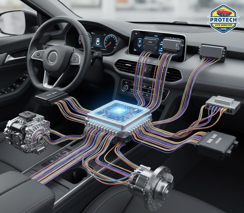 Hệ thống điều khiển trung tâm (ECU)