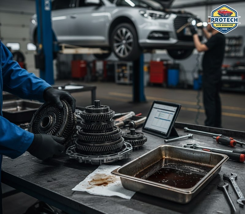 Khi nào cần đại tu hộp số tự động?