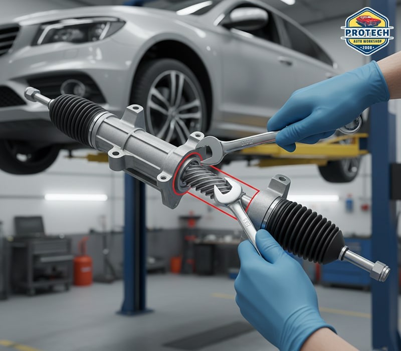 Cách chỉnh ốc thước lái (Giải pháp tạm thời)