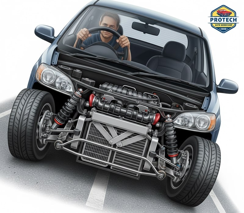 Các dấu hiệu vô lăng bị rơ phổ biến