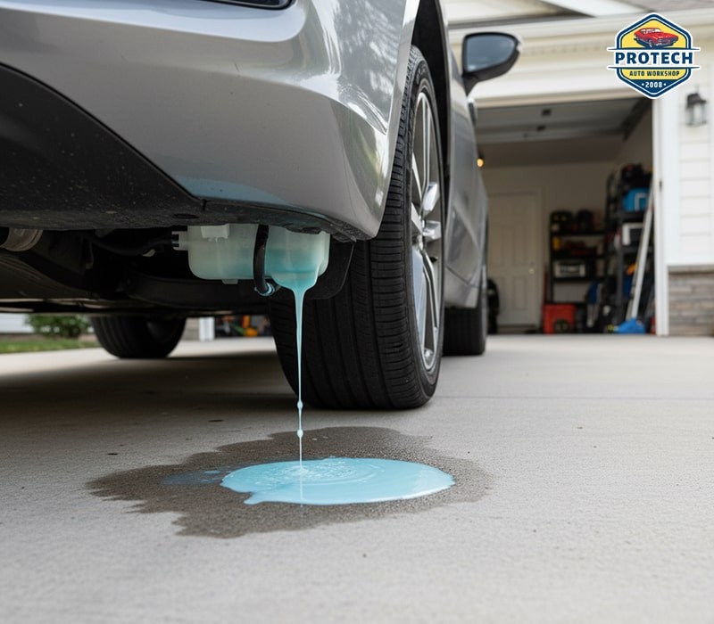 Chất lỏng màu xanh dương nhạt (Nước rửa kính)